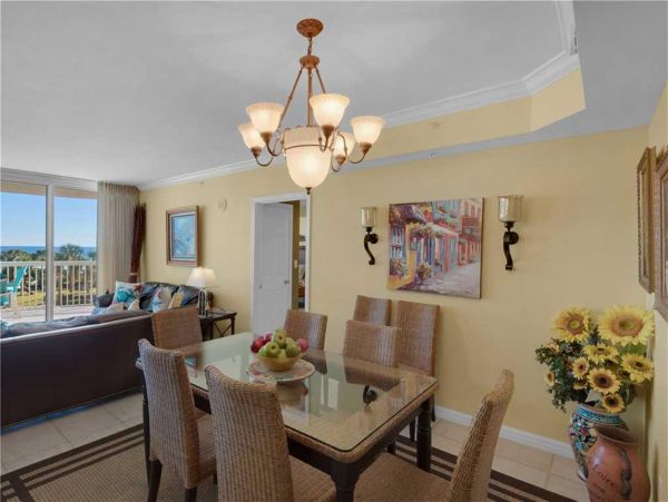 Gulf Front Three Bedroom Vacation Condo in Destin on Beach