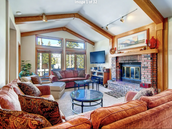 Large Four Bedroom Home in Breckenridge Colorado