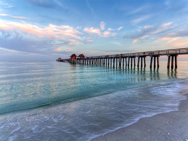 Walk to Beach Naples Vacation Condo Two Bedrooms Sleeps Six