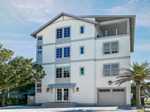 Steps to the Gulf Seagrove Beach Vacation Home Private Pool