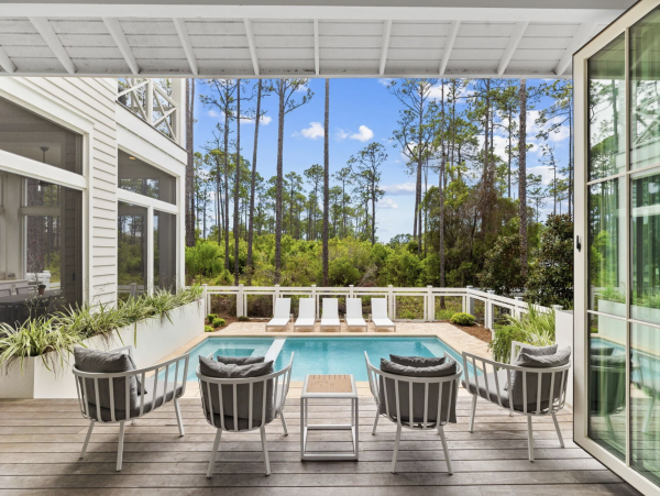 5-Bdrm + Bunk Space Home Pool, Spa & Lake Views in Santa Rosa Beach