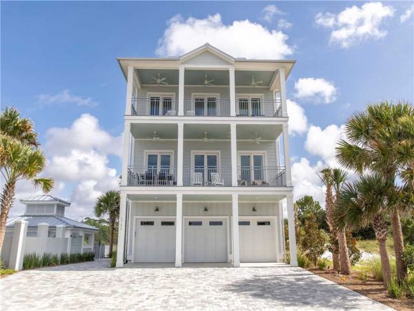 Walk to Beach 6 Bedroom Santa Rosa Home Gulf Views & Pool