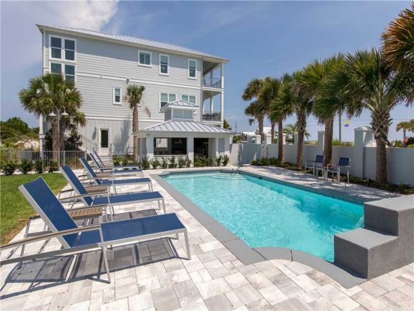 Walk to Beach 6 Bedroom Santa Rosa Home Gulf Views & Pool