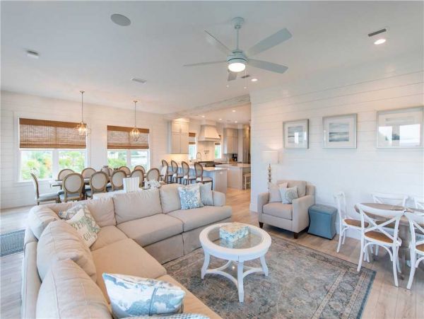 Walk to Beach 6 Bedroom Santa Rosa Home Gulf Views & Pool