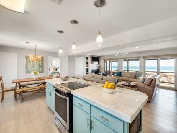 Gulf-Front Vacation Home in Pensacola Beach Sleeps 14
