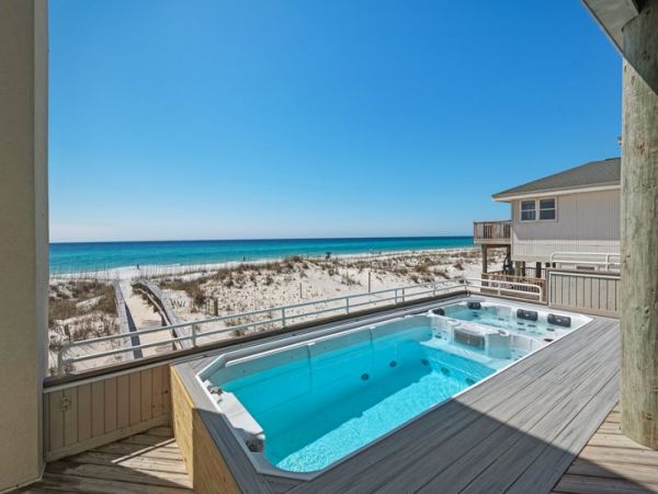 On Beach Pensacola Vacation Home Six Bedrooms Sleeps 30