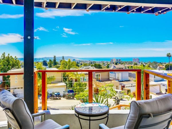 Ocean and City Views La Jolla Vacation Home Sleeps 10 Guests