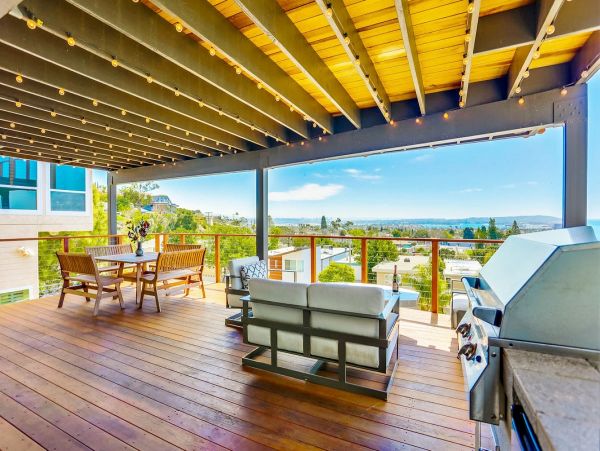 Ocean and City Views La Jolla Vacation Home Sleeps 10 Guests