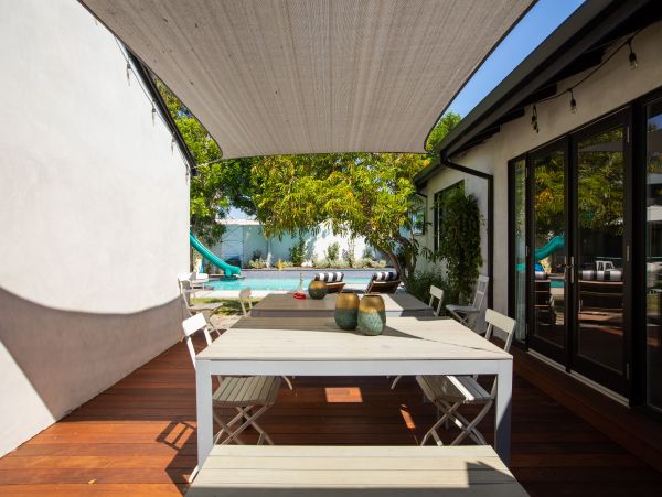 Santa Monica Four Bedroom Vacation Home with Private Pool