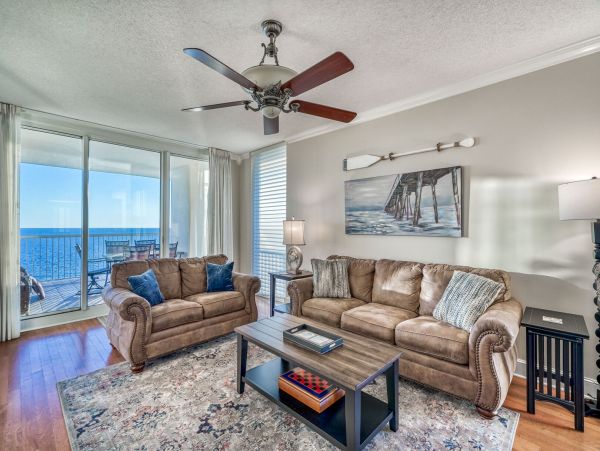 Panama City Beach Gulf Front Condo Vacation w/ Four Bedroom