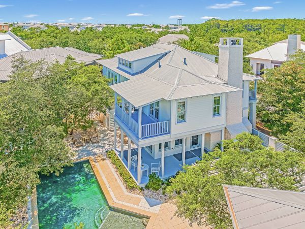 Rosemary Beach Five Bedroom Vacation Pool Home