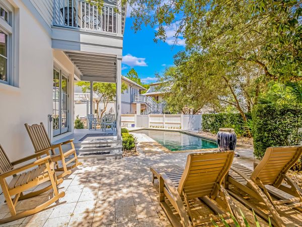 Rosemary Beach Five Bedroom Vacation Pool Home