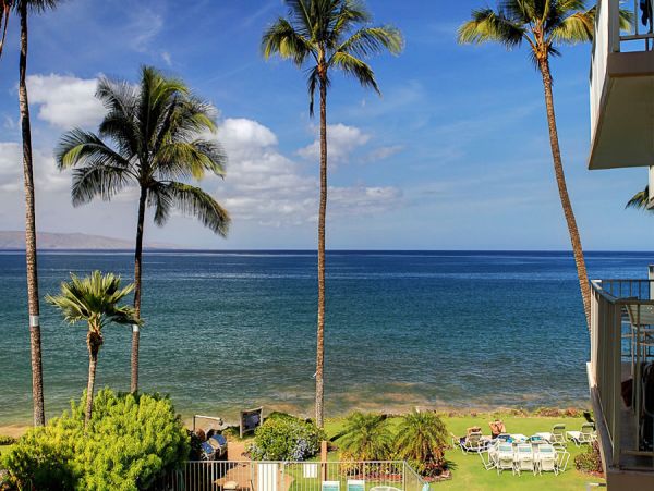 South Kihei Oceanfront Vacation Rental - Maui Beachfront Condo