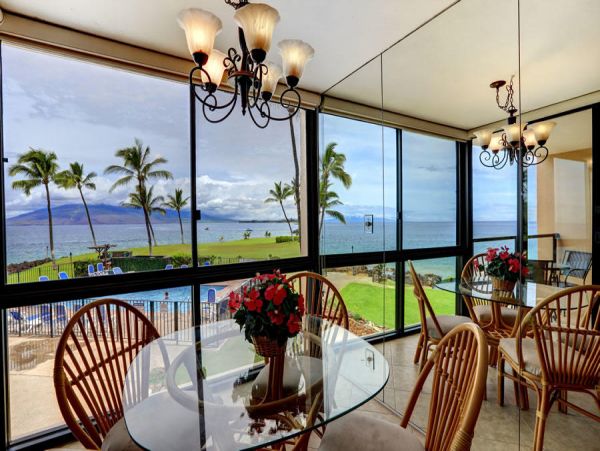Panoramic Ocean View One Bedroom Vacation Rental in Kihei