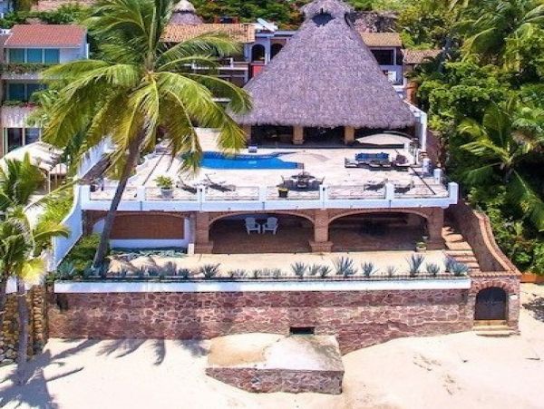 Beachfront Five Bedroom Home with Pool in Puerto Vallarta