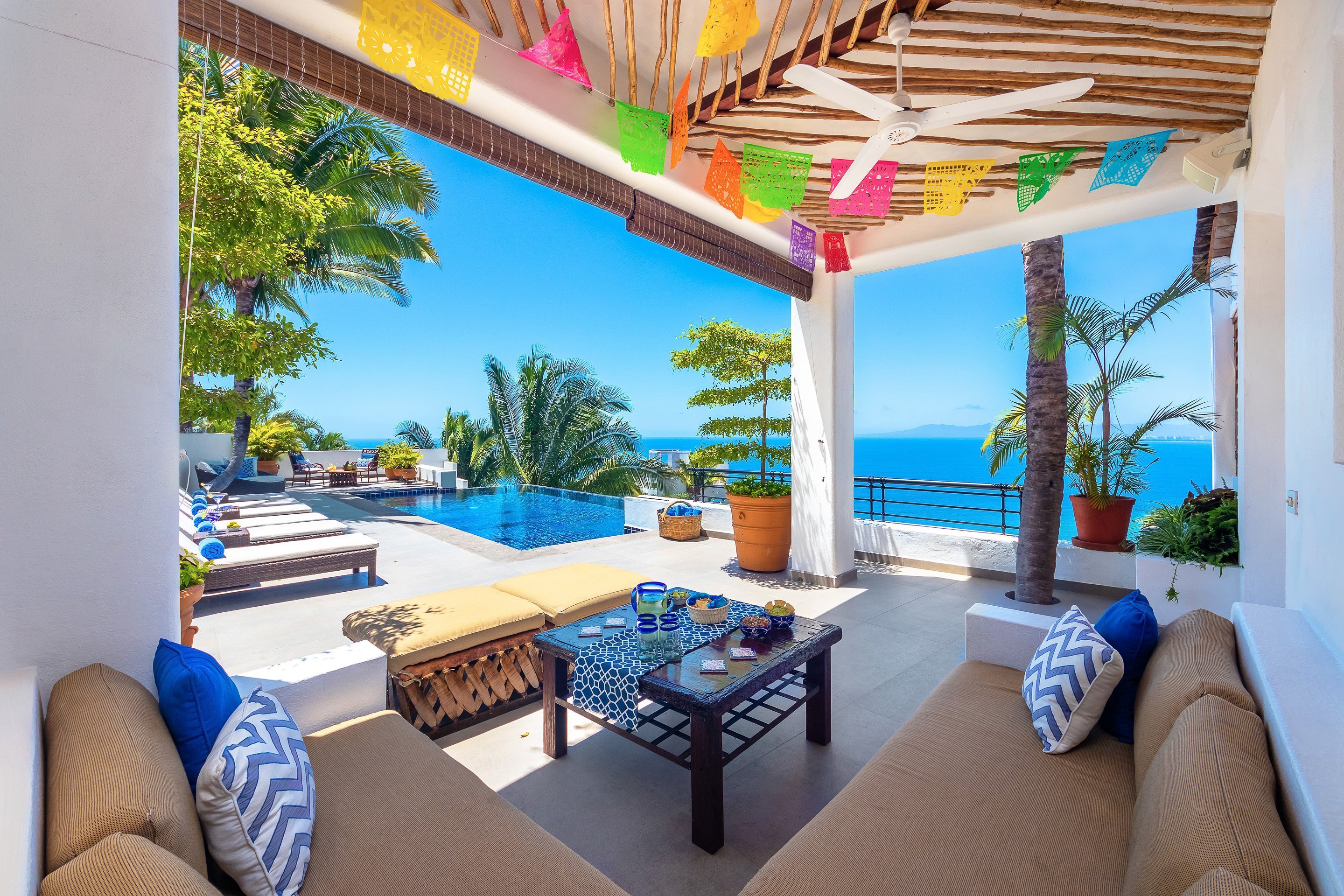 Gorgeous Vacation Rental Home with Private Pool Ocean Views - Upper Amapas Area