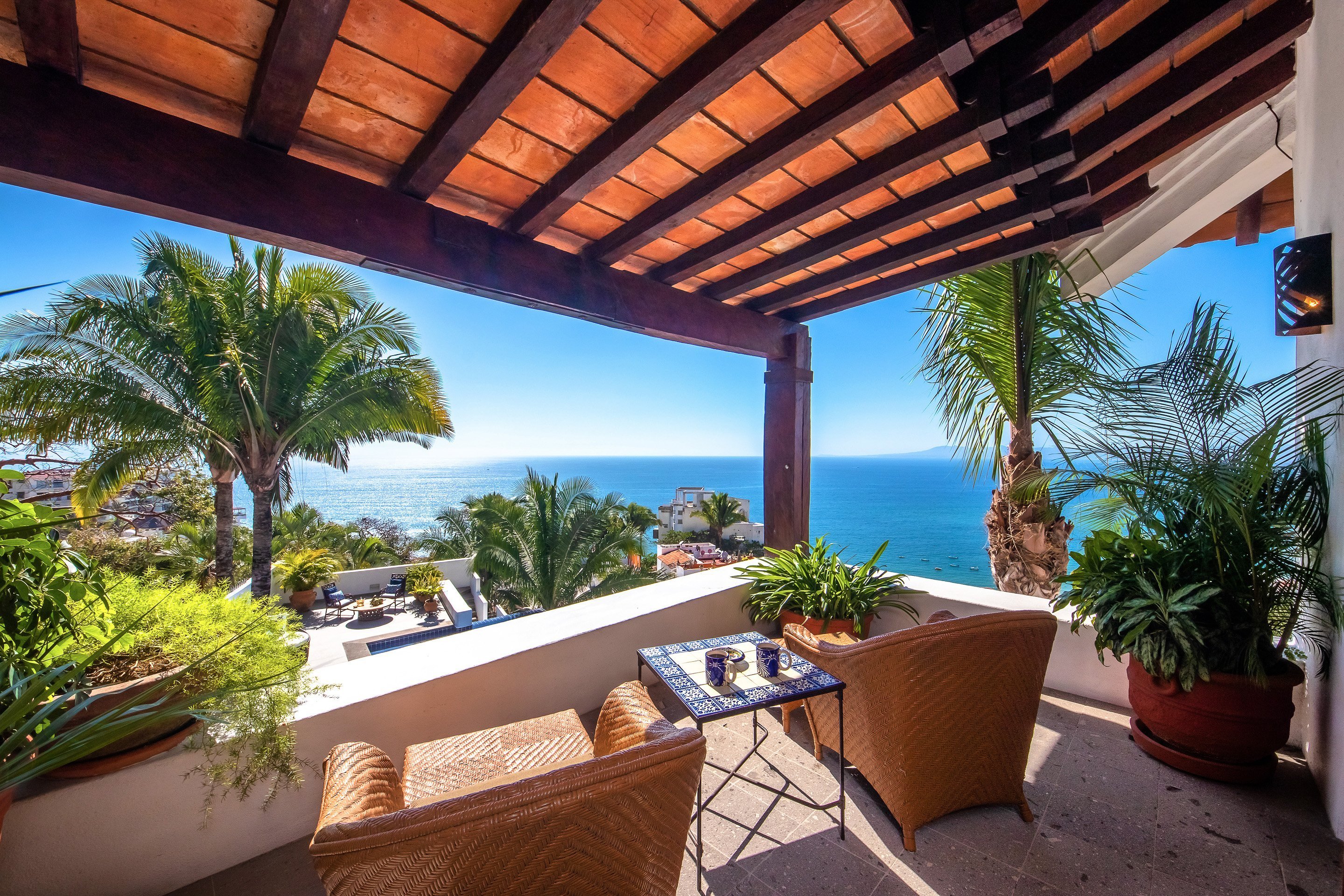 Gorgeous Vacation Rental Home with Private Pool Ocean Views - Upper Amapas Area