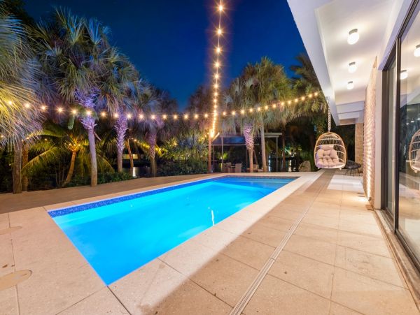 Miami Five Bedroom Extraordinary Waterfront Vacation Villa