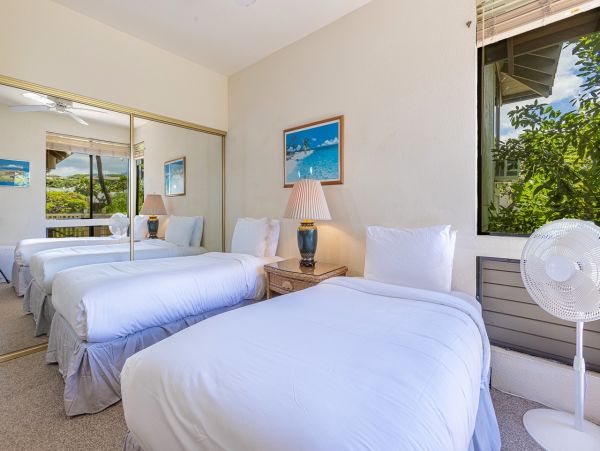 Partial Oceanviews Wailea Vacation Condo Sleeps 6 Guests