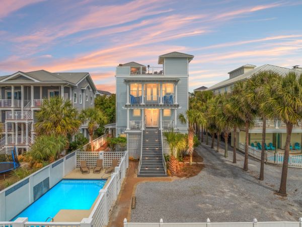 Luxury Santa Rosa Beach 6 Bedroom Home Private Pool and Beach Access