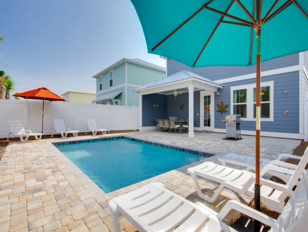 Panama City Beach Vacation Home with Pool Sleeps 18 Guests
