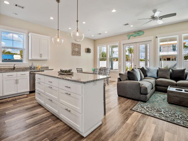 Beautiful 4 Bedroom House with private pool, just steps from the beach.