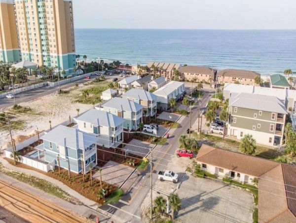 Beautiful 4 Bedroom House with private pool, just steps from the beach.