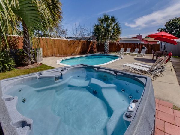 Beach Home  in Panama City - Private Heated Pool, Steps from the Beach