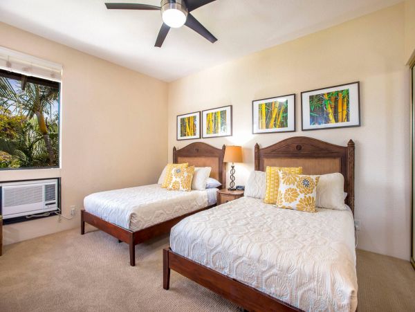Partial Ocean Views Wailea Vacation Condo Sleeps 6 Guests