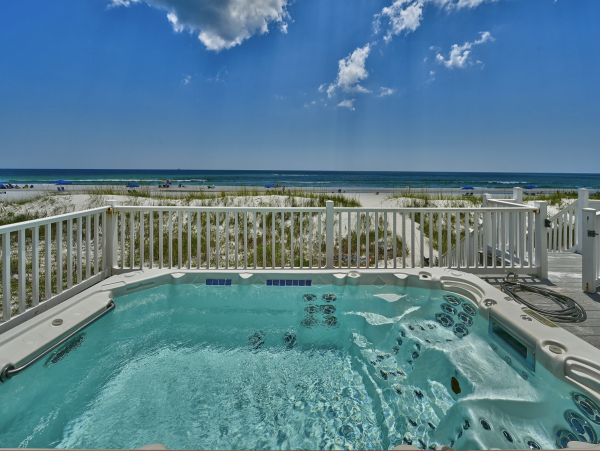 Beachfront Home in Panama City Beach with Plunge Pool