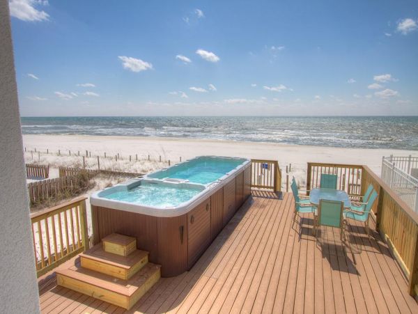 Luxury Beachfront Vacation Home with Swim-Spa in Panama City Beach