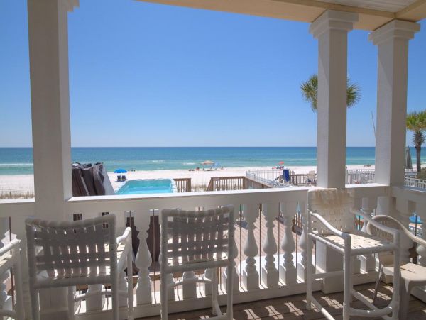 Luxury Beachfront Vacation Home with Swim-Spa in Panama City Beach