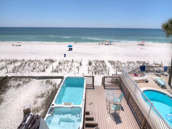 Luxury Beachfront Vacation Home with Swim-Spa in Panama City Beach