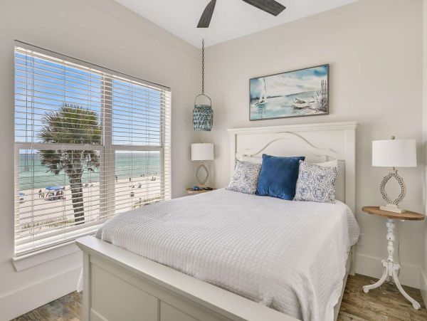 On Beach Panama City Vacation Pool Home Six Bedroom