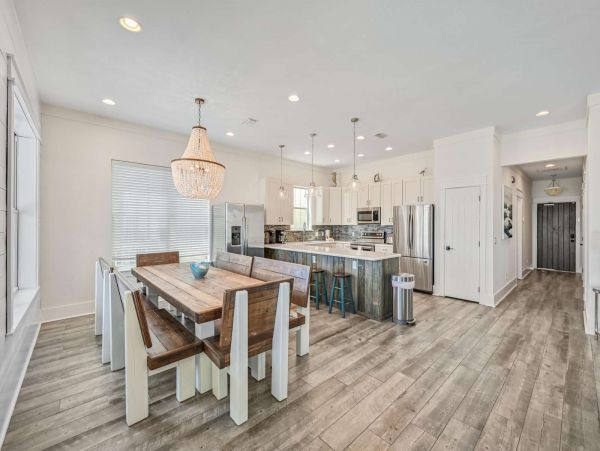 On Beach Panama City Vacation Pool Home Six Bedroom