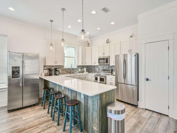 On Beach Panama City Vacation Pool Home Six Bedroom