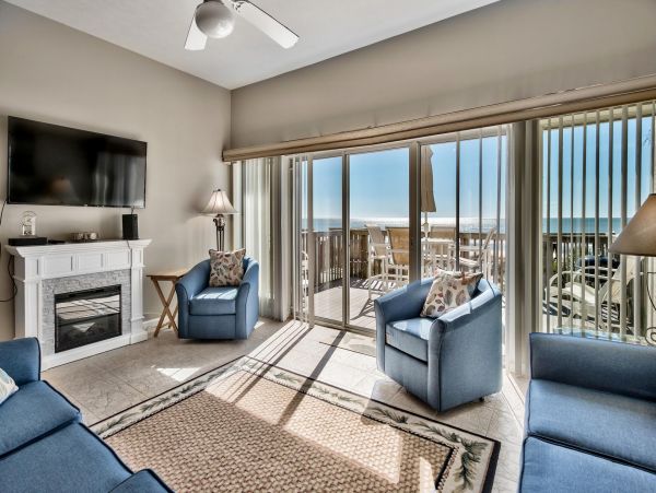 On Beach Panama City Vacation Condo Four Bedroom
