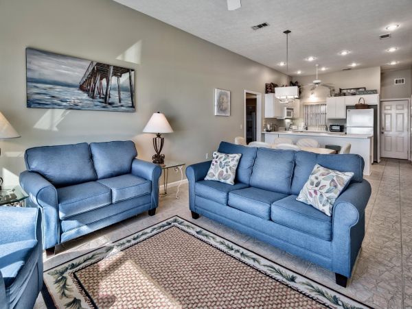 On Beach Panama City Vacation Condo Four Bedroom
