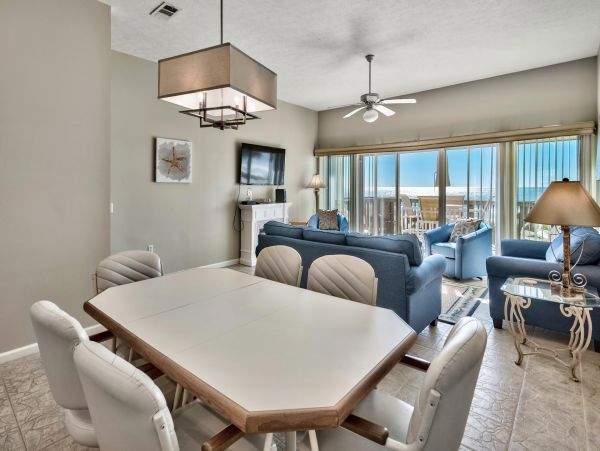 On Beach Panama City Vacation Condo Four Bedroom