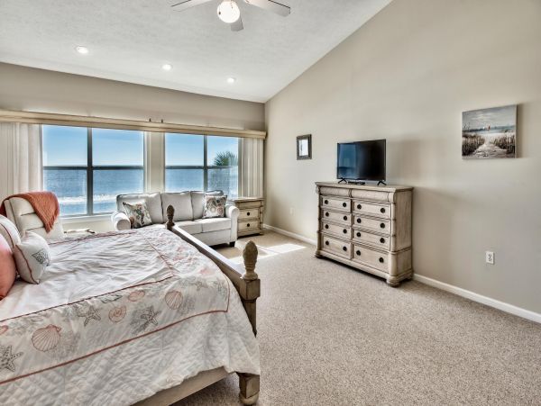 On Beach Panama City Vacation Condo Four Bedroom