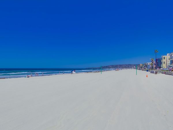 Mission Beach Contemporary Beachfront Condo Ocean Views