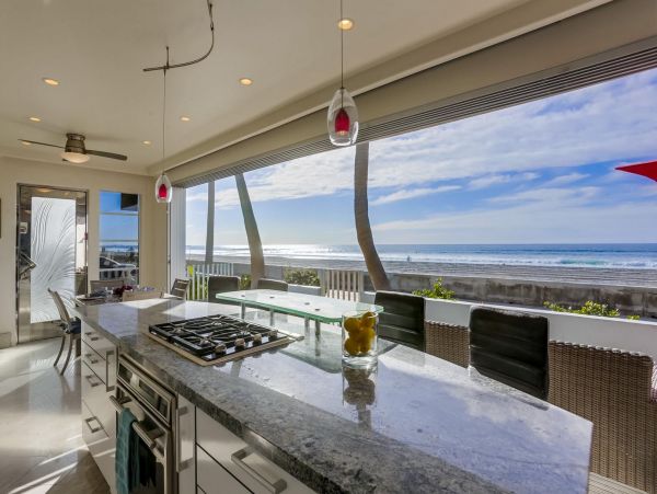 Mission Beach Contemporary Beachfront Condo Ocean Views