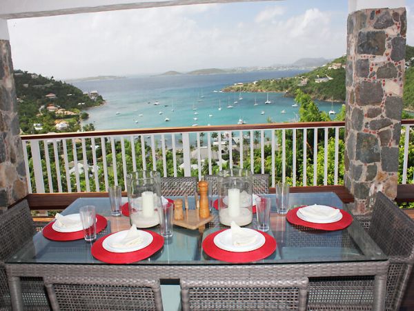 Four Bedroom Villa with Sweeping Views of Cruz Bay