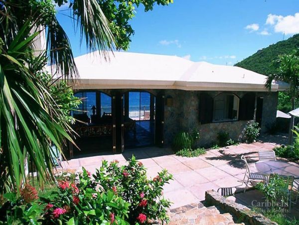 Main Villa Two Cabanas St John Estate Ocean Views