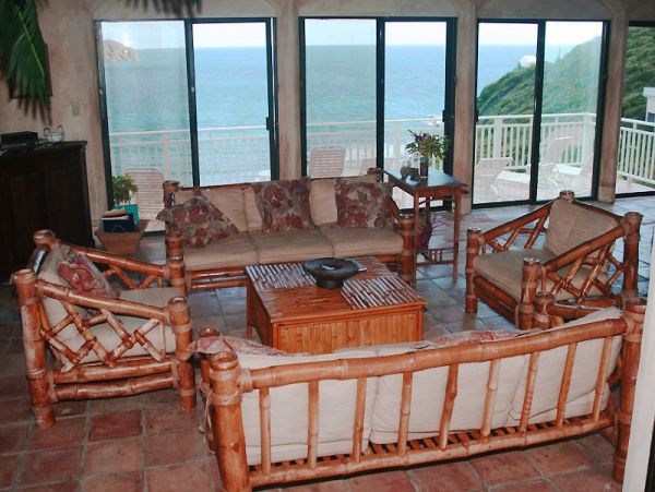 Main Villa Two Cabanas St John Estate Ocean Views