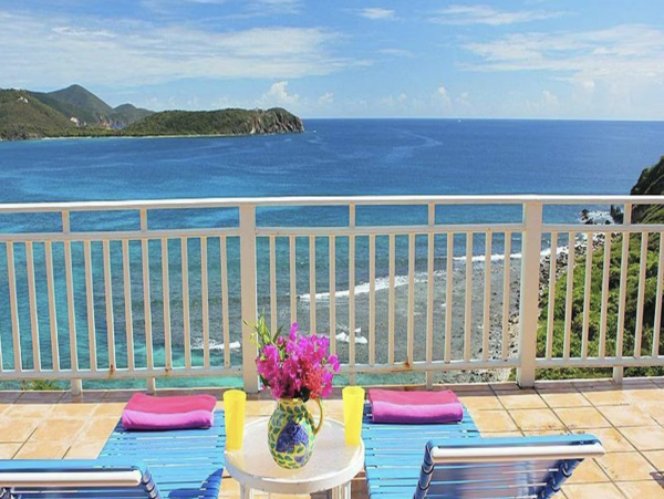 Main Villa Two Cabanas St John Estate Ocean Views