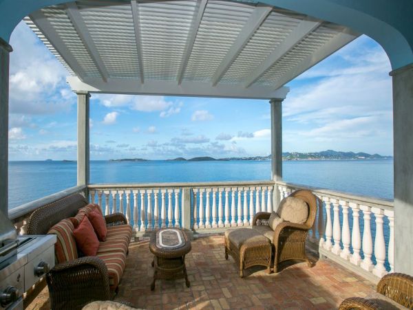 5 Bedroom St John Oceanfront Villa with Private Pool