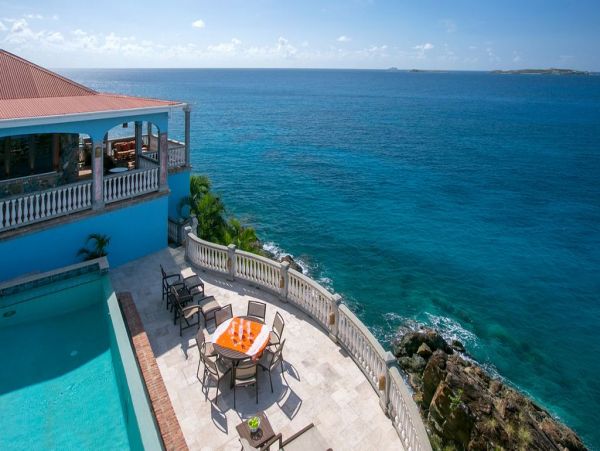 5 Bedroom St John Oceanfront Villa with Private Pool