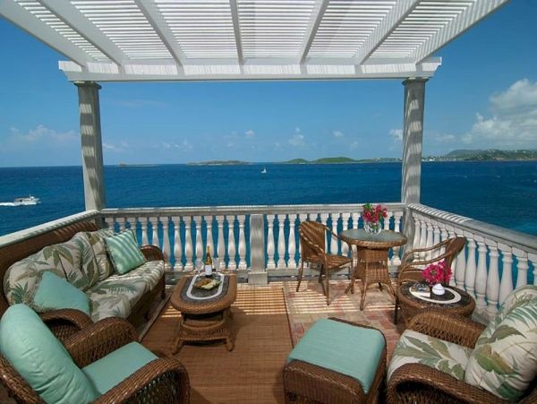 5 Bedroom St John Oceanfront Villa with Private Pool