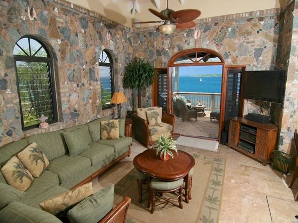 5 Bedroom St John Oceanfront Villa with Private Pool